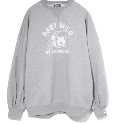 Baby Milo Puff Sleeve Oversized Crewneck