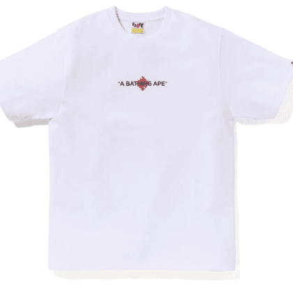 Bape Japanese Fan Tee White