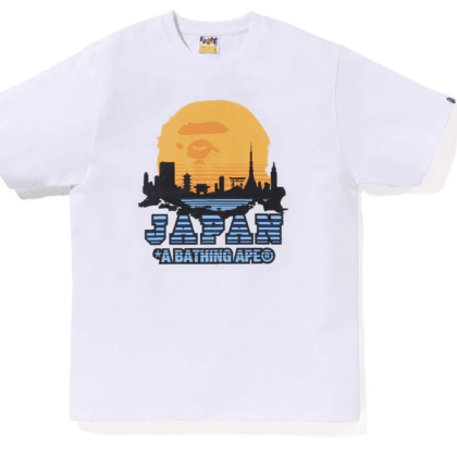Japan Silhouette Tee White