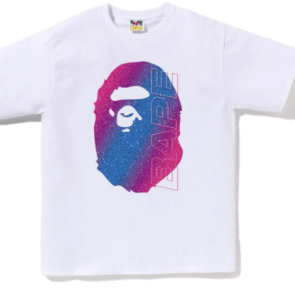 Bape Electro Neon Tee White