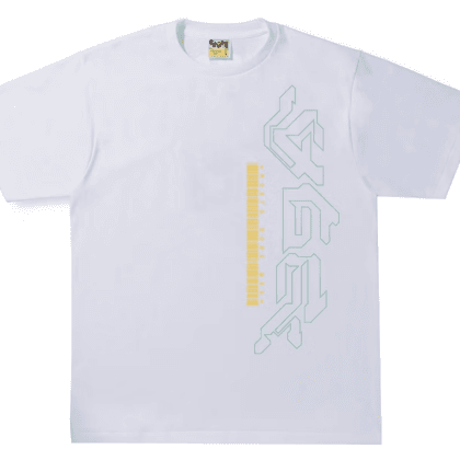 Bape Multi Logo #2 Tee White