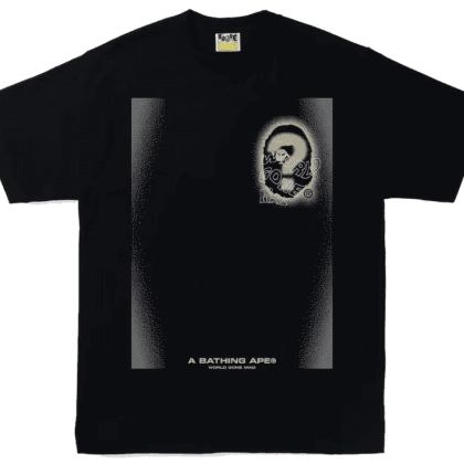 Bape Multi Logo #3 Tee Black