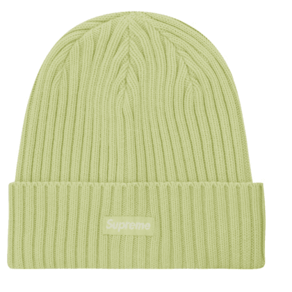 Supreme Overdyed Beanie Light Lime