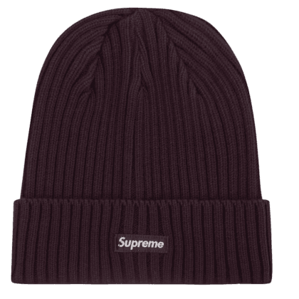 Supreme Overdyed Beanie Eggplant