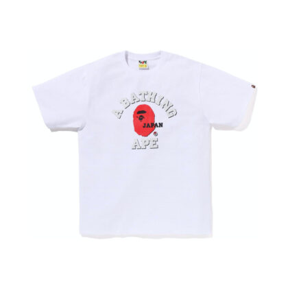 Japan College Tee White