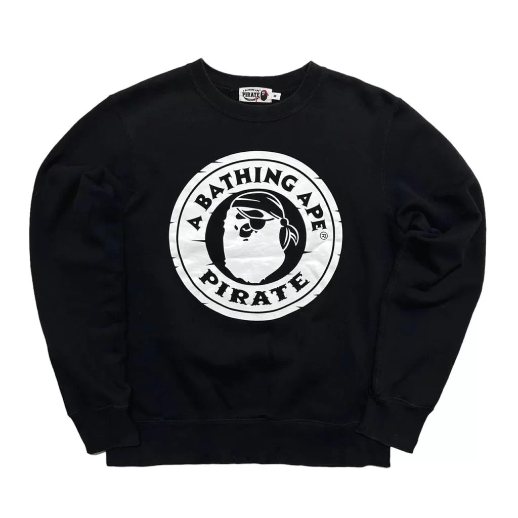 Bape Pirate Store Pullover Crewneck