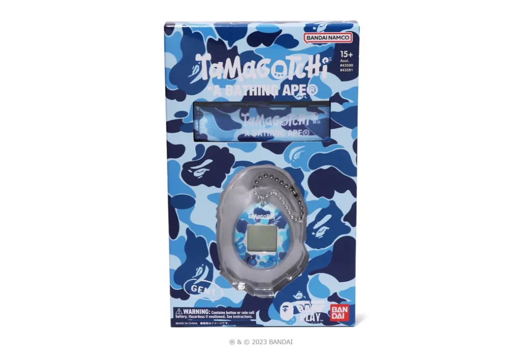 BAPE X TAMAGOTCHI ABC Camo Blue