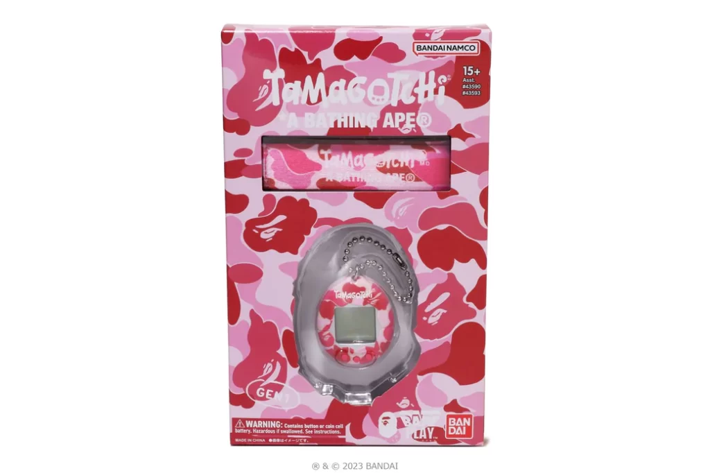 BAPE X TAMAGOTCHI ABC Camo Pink