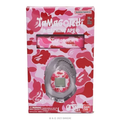 BAPE X TAMAGOTCHI ABC Camo Pink