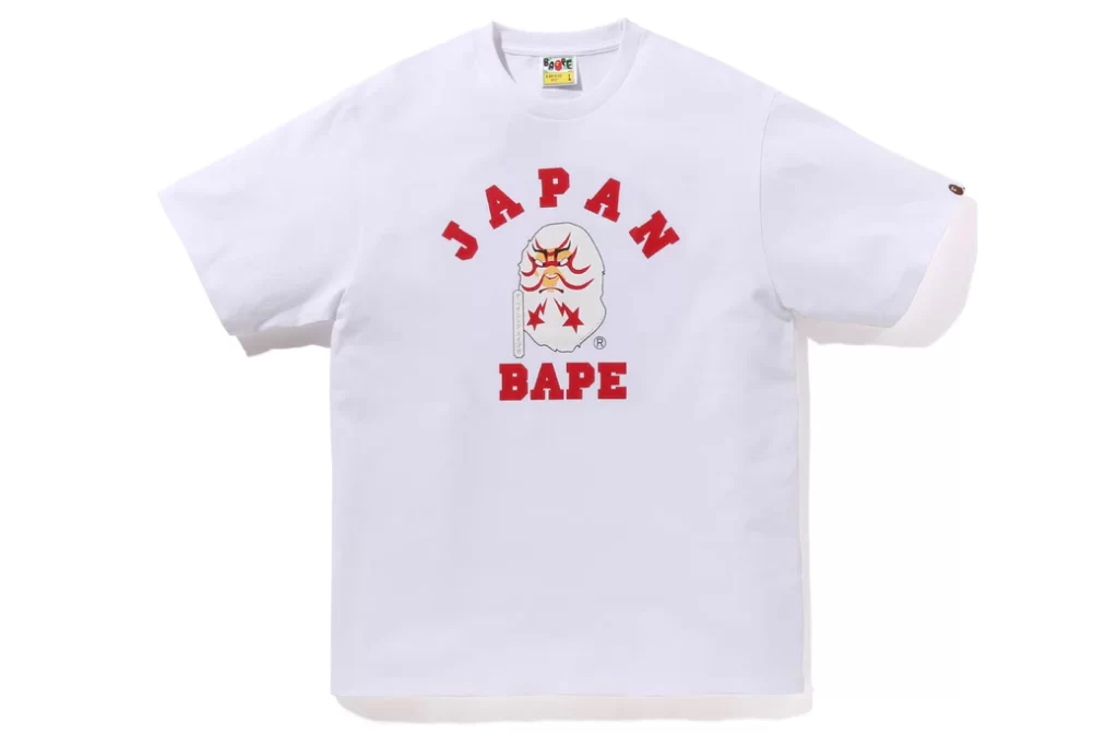 Bape Japan College Kabuki Tee