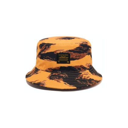 BAPE Tiger Camo Bucket Hat Orange