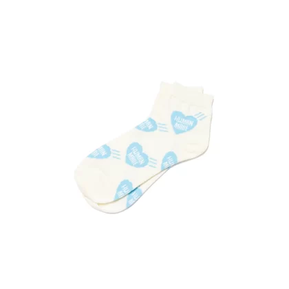HUMANMADE Heart Short Socks Blue