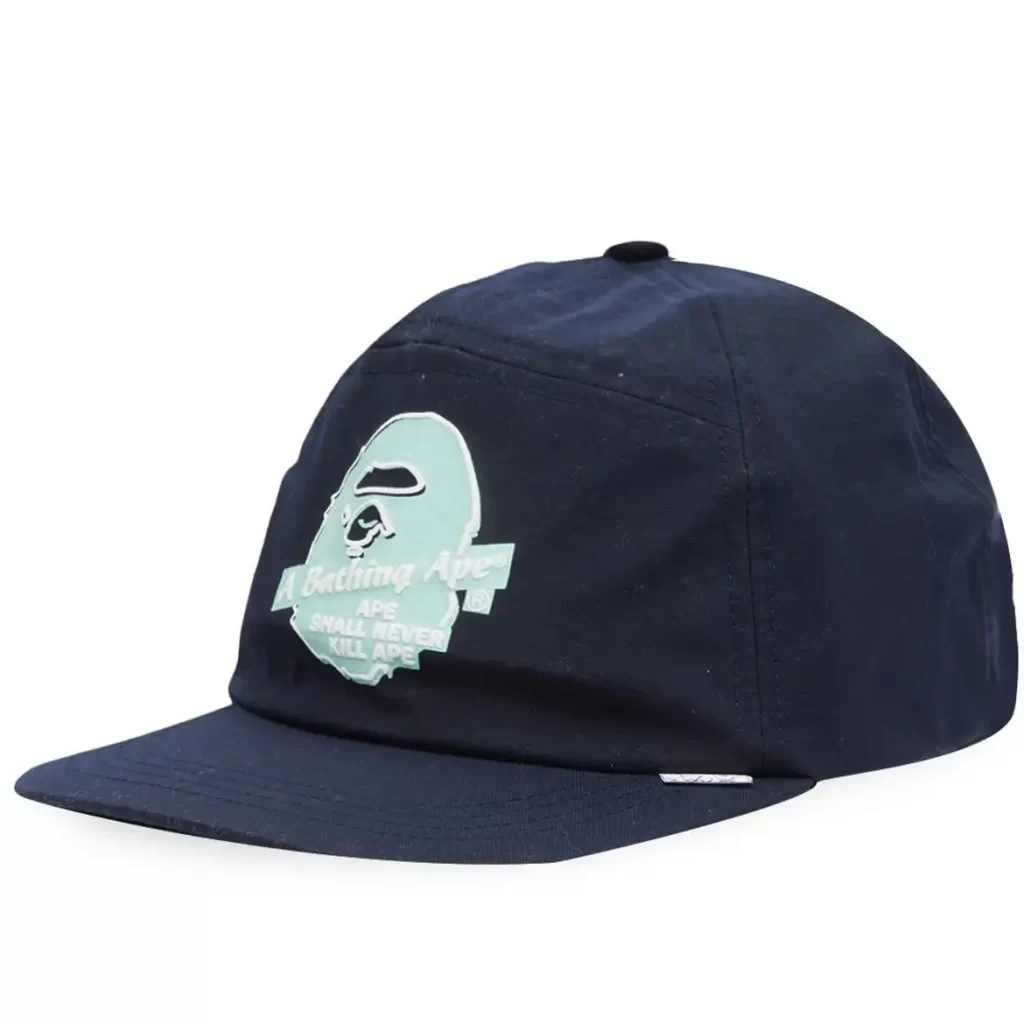 BAPE WGM Panel Cap Navy