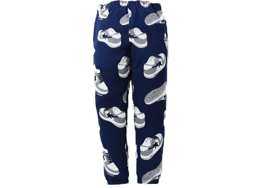 BAPE Sta Random Sweatpants Blue