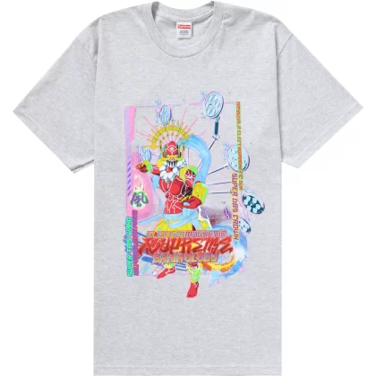Supreme Electromagnetic Tee Ash Grey