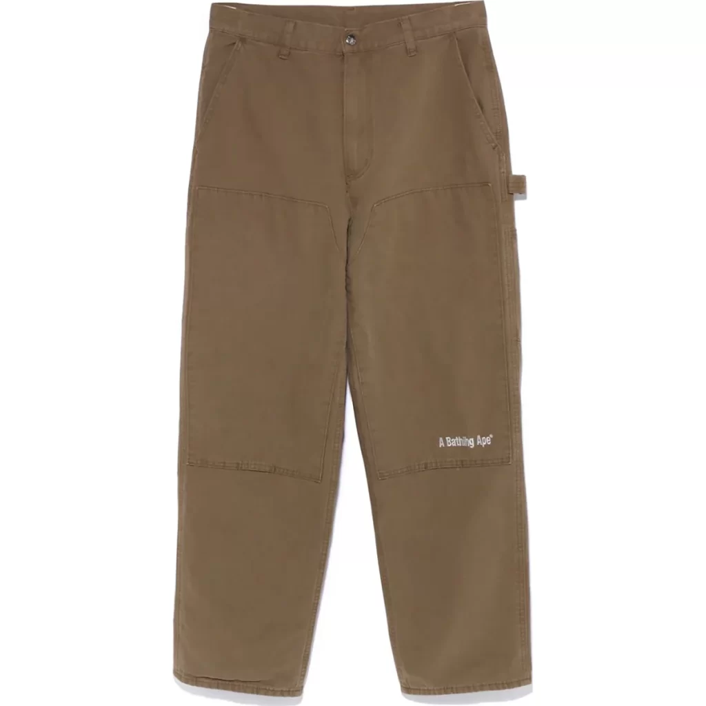 BAPE Painter Pants Beige