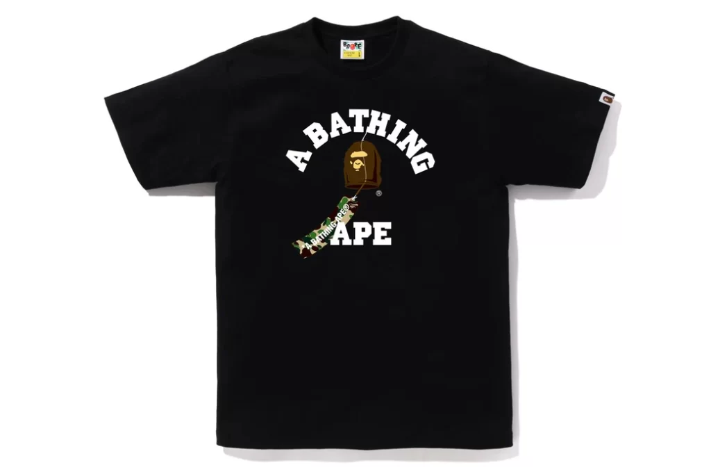 BAPE Japanese Wind Chimes College Tee