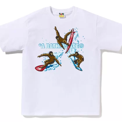 BAPE Surfing Apes Tee