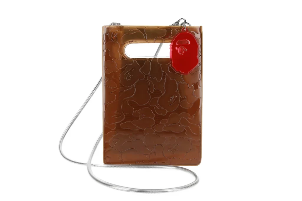 BAPE x NANA-NANA A5 Vertical Bag Brown