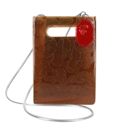 BAPE x NANA-NANA A5 Vertical Bag Brown