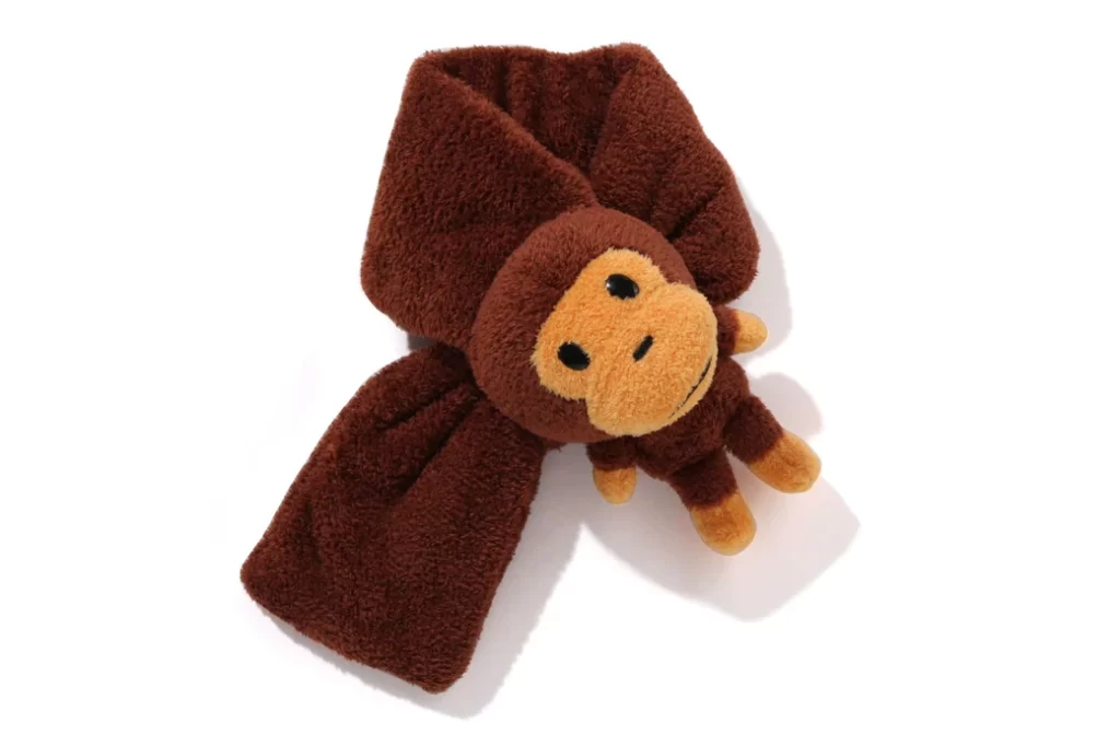 BAPE Baby Milo Plush Doll Scarf