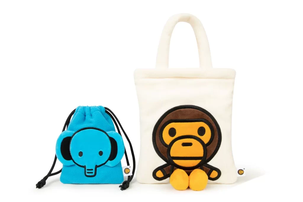 BAPE Baby Milo Drawstring Pouch 2P Set