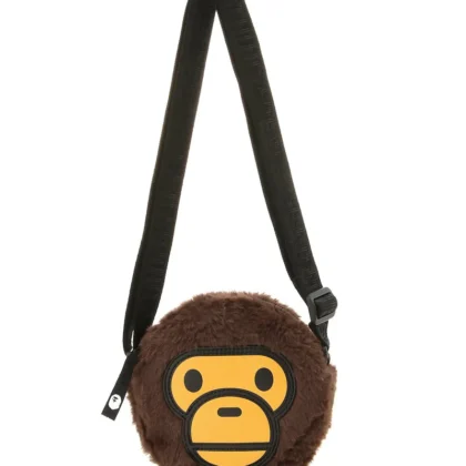 BAPE Baby Milo Boa Shoulder Bag