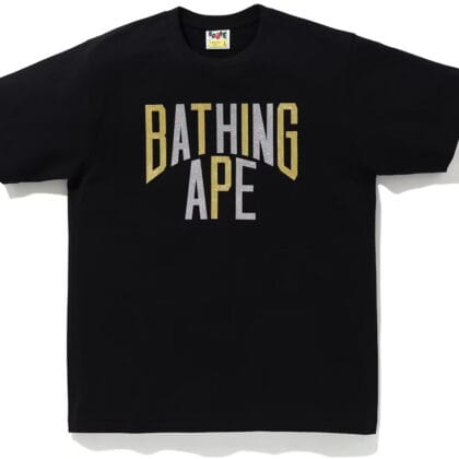 BAPE Glitter NYC Logo Tee