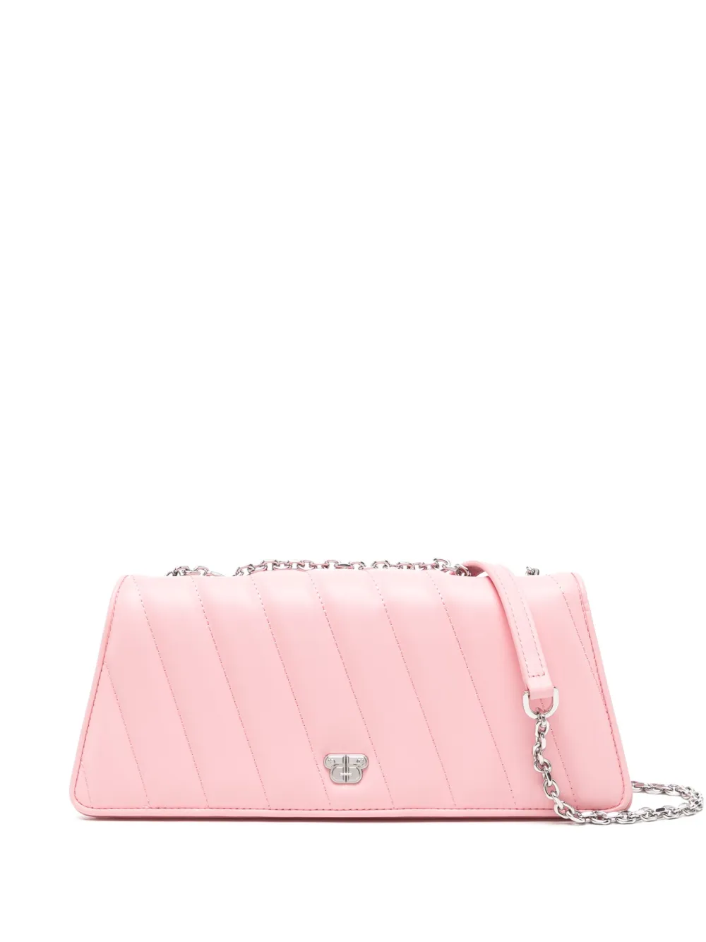 Bape Leather Cross Body Bag Pink