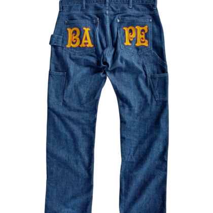 BAPE Embroidery Denim Jeans