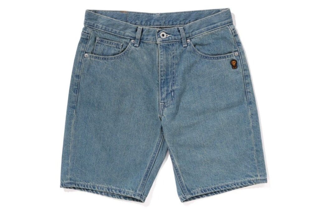 BAPE Milo Low Waist Bermuda Denim Shorts