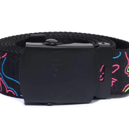 BAPE Neon Camo GI Belt Multicolor