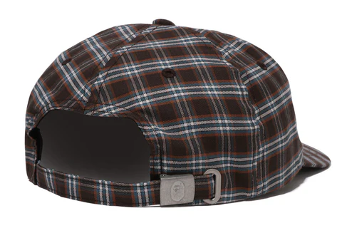 BAPE Check Applique Panel Cap - Imagen 3