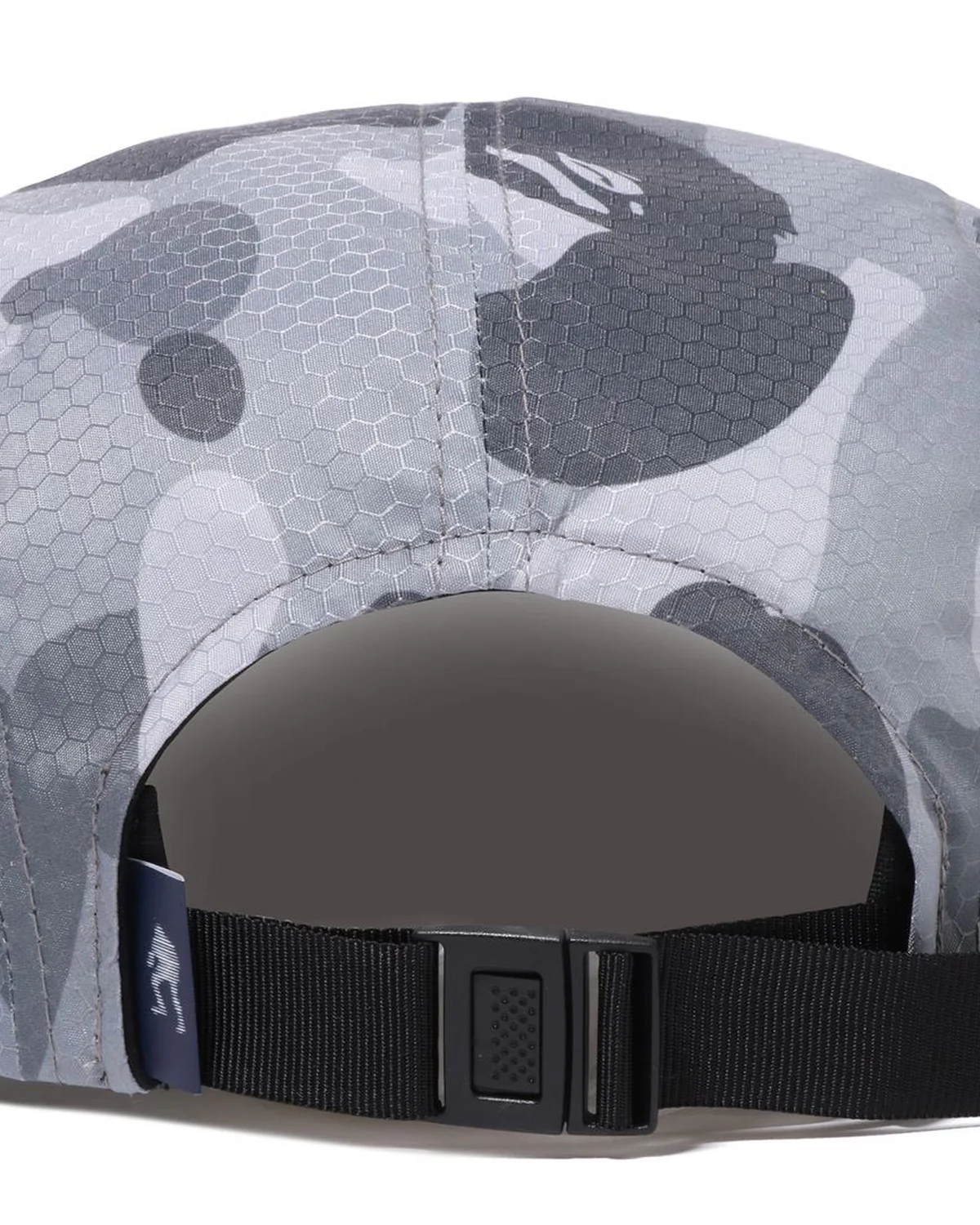 BAPE Honeycomb Camo Jet Cap Gray - Imagen 3