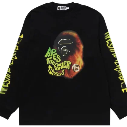 BAPE Sport Graphic Long Tee