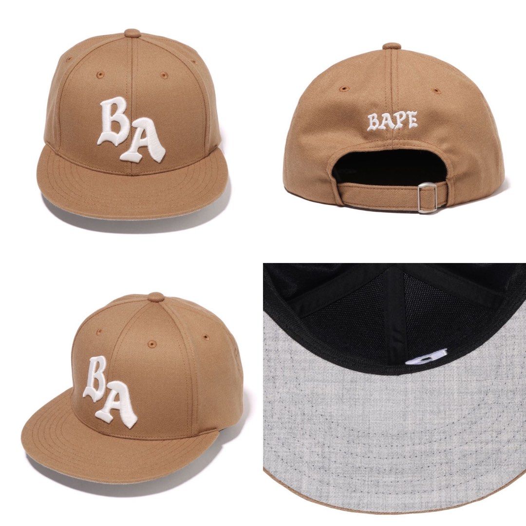 BAPE BA Panel Cap Brown - Imagen 2