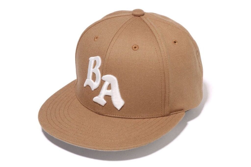 BAPE BA Panel Cap Brown