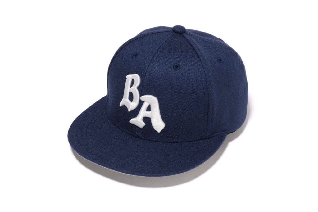 BAPE BA Panel Cap Navy