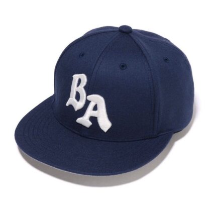 BAPE BA Panel Cap Navy