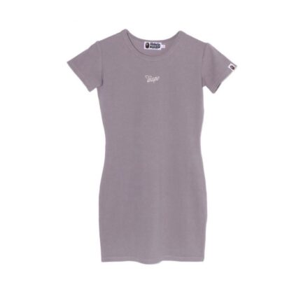 BAPE Pigment Dye Rib Tee OnePiece Purple