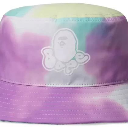 BAPE Tie Dye Bucket Hat Multicolor