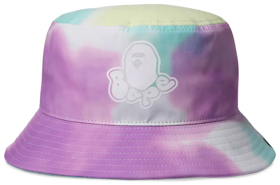 BAPE Tie Dye Bucket Hat Multicolor