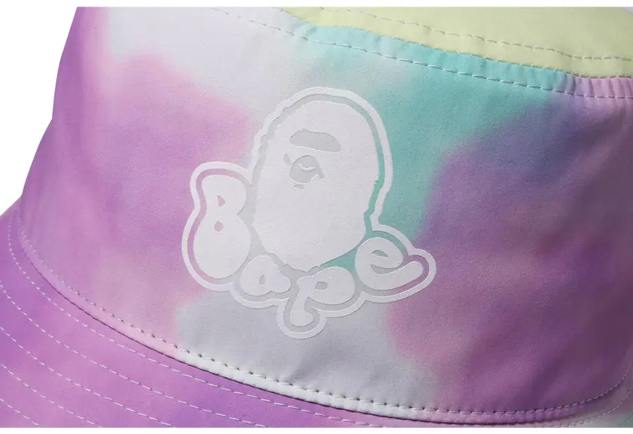 BAPE Tie Dye Bucket Hat Multicolor - Imagen 3