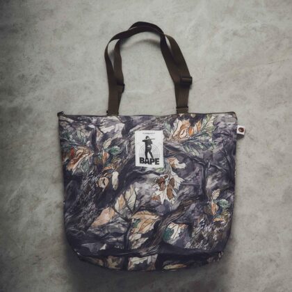 BAPE Forest Camo Tote Bag