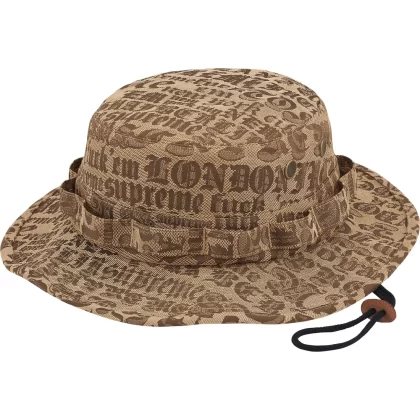 SUPREME Cities Jacquard Boonie Brown