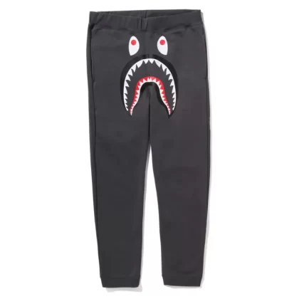 BAPE ABC Camo Shark Sweatpants Gray / Black