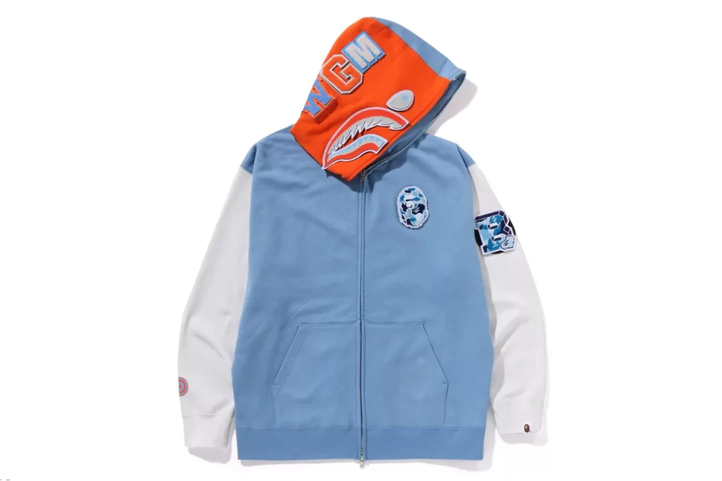 BAPE Shark Full Zip Hoodie Indonesia Patch