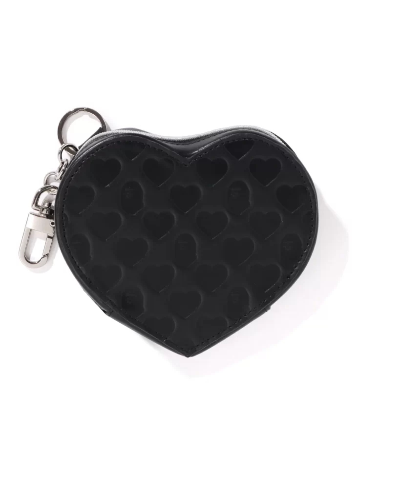 BAPE Valentines Pouch Bag Black