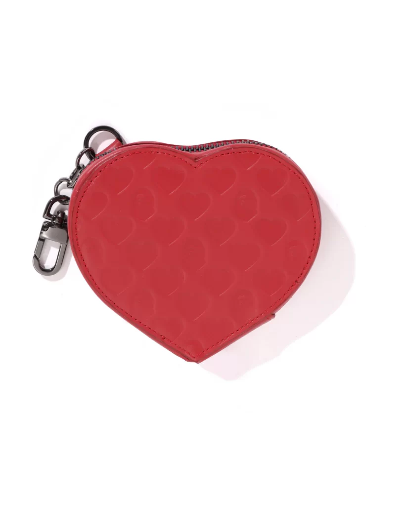 BAPE Valentines Pouch Bag Red
