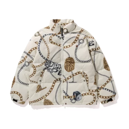 BAPE Jewels Down Jacket White
